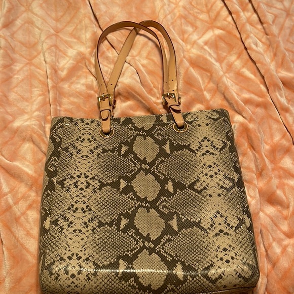 Michael Kors snakeskin purse for a MacBook - Picture 1 of 4